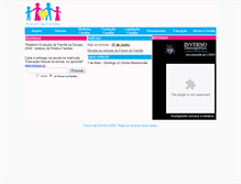 Tablet Screenshot of forumdafamilia.com